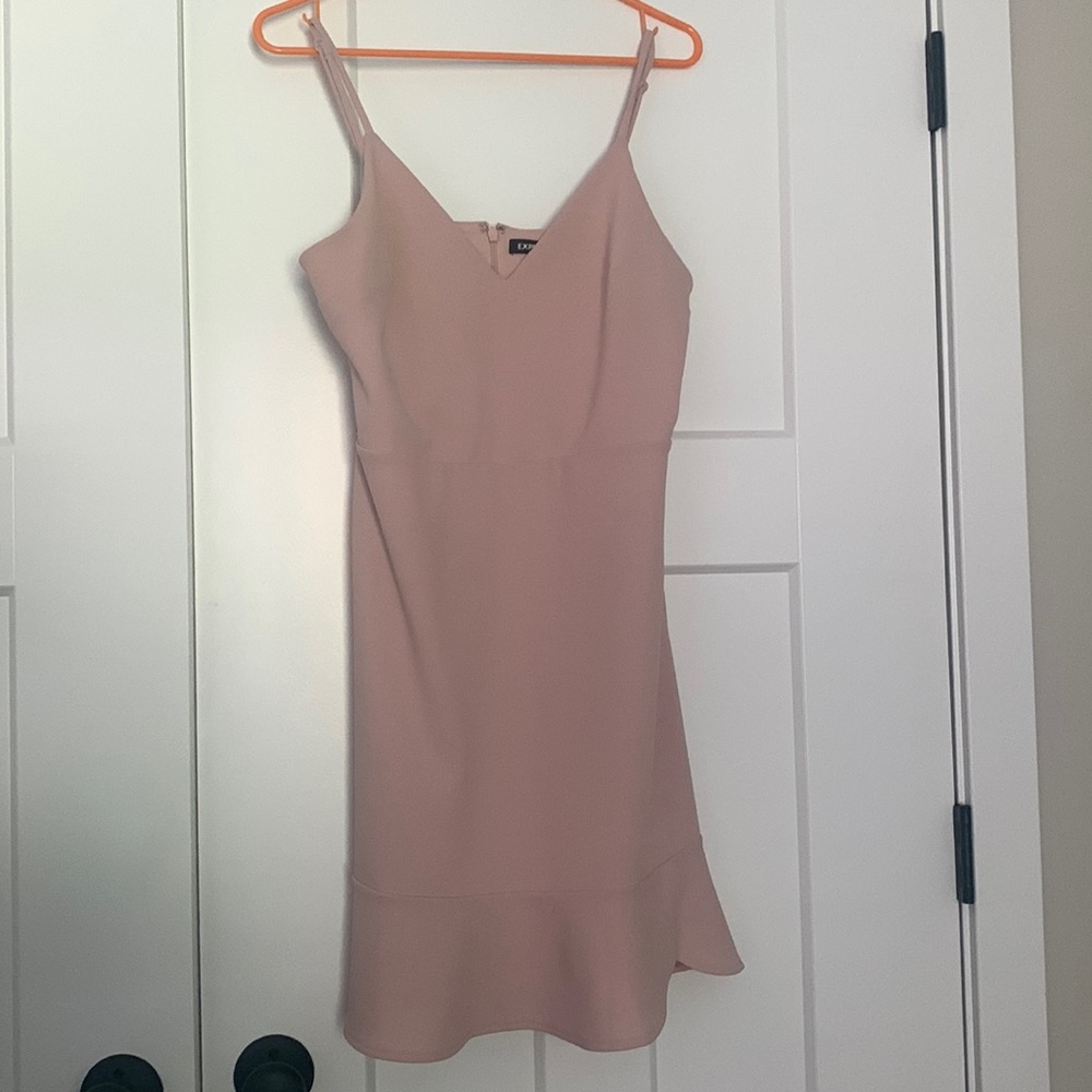Never Worn Express Pale Pink Cocktail Dress